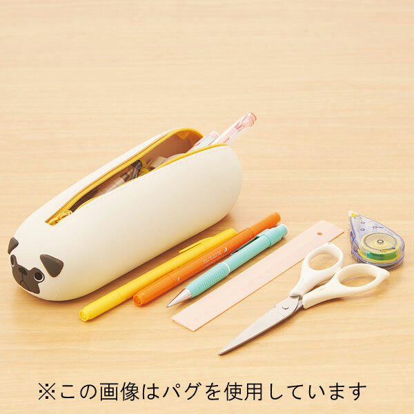 Pen Case Lihit Lab Horizontal - Black Cat