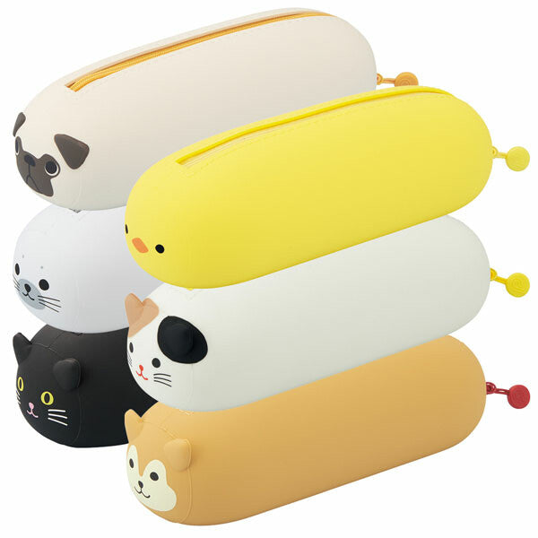 Pen Case Lihit Lab Horizontal - Black Cat
