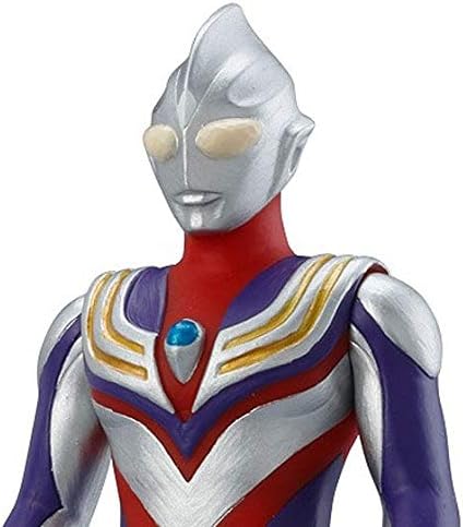 Boneco Ultraman Tiga 08 - Série Ultra Heroes - Bandai