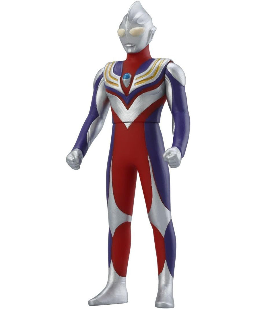Boneco Ultraman Tiga 08 - Série Ultra Heroes - Bandai