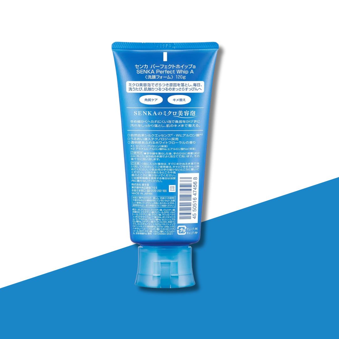 Senka Perfect Whip Beauty Foam 120g - Facial cleansing foam
