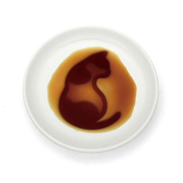 Pratinho para molho - Artha - Gato 'de lado'