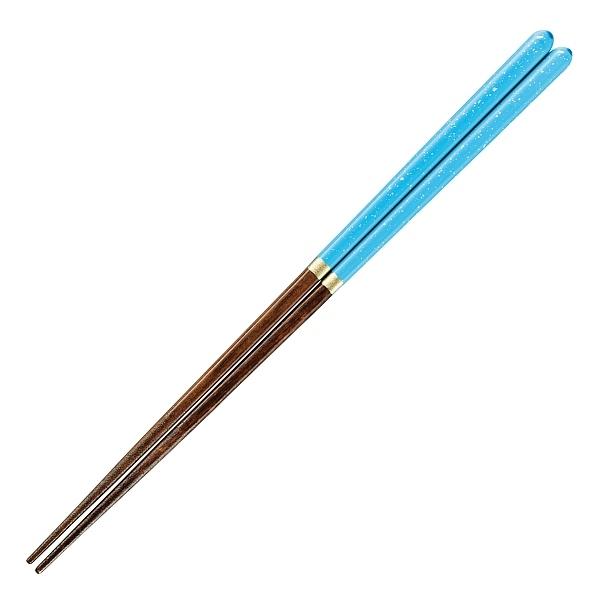 Chopstick (Hashi) - Aquamarine: color of March - gemstone of the 12 months of the year