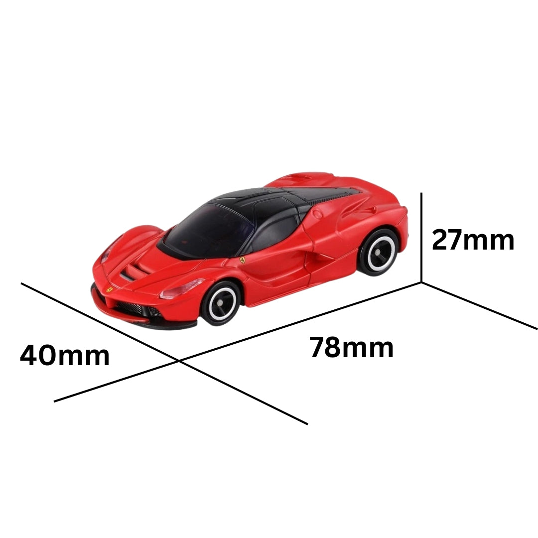 Carrinho Tomica Nº 62 - LaFerrari - Escala 1/62