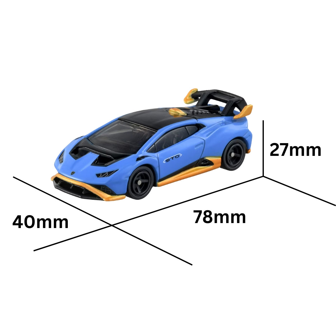 Tomica Car Nº 11 - Lamborghini Huracán STO - Scale 1/62