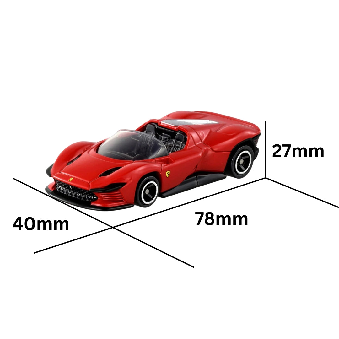 Carrinho Tomica Nº 46 - Ferrari Daytona SP3 - Escala 1/62