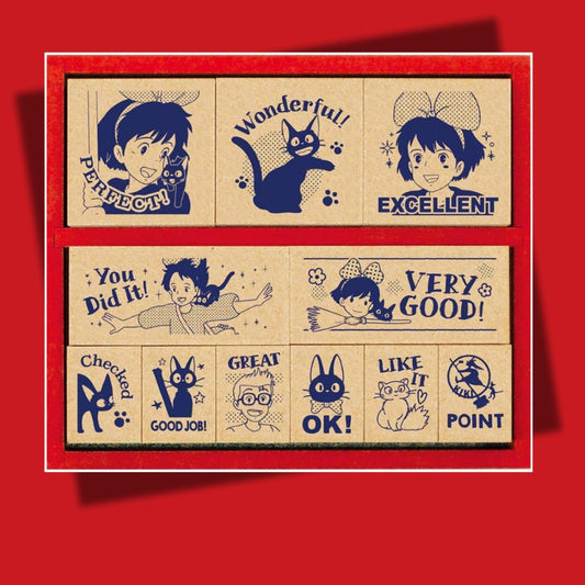 Kiki's Delivery Service Reward Stamp Set