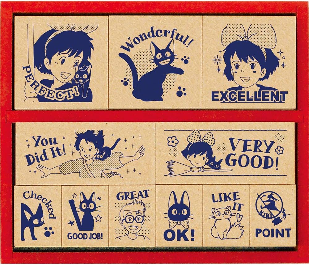 Kiki's Delivery Service Reward Stamp Set