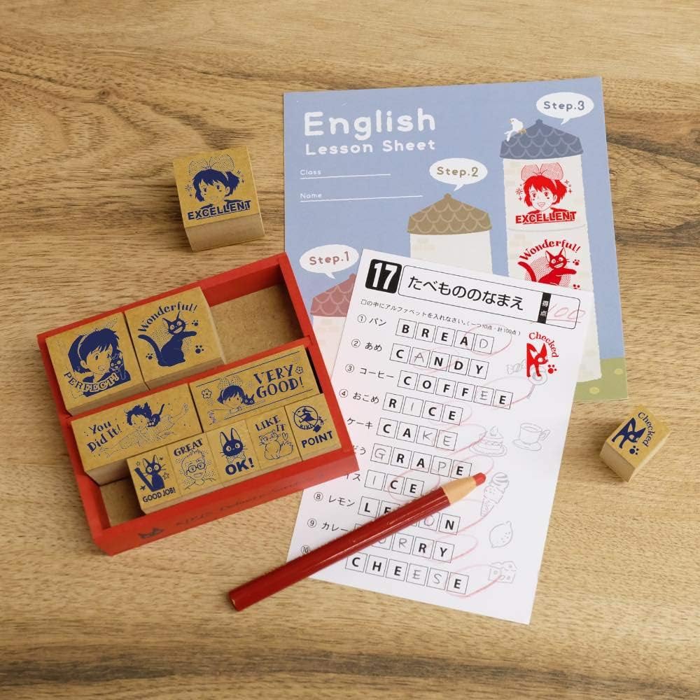 Kiki's Delivery Service Reward Stamp Set