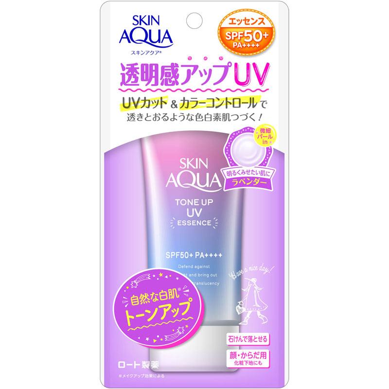 Sunscreen Skin Aqua - Tone Up UV Essence SPF50+ PA++++ 80g Lavander