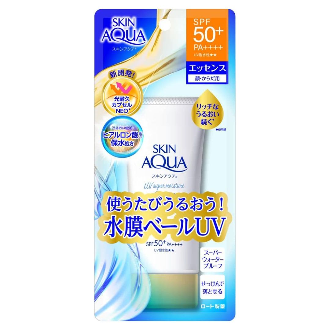 Sunscreen Skin Aqua - Skin Care - UV Super Moisture Essence SPF50+ PA++++ 80g