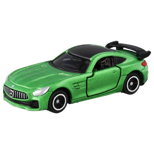 Carrinho Tomica Nº7 - Mercedes AMG GT R - Escala 1/65