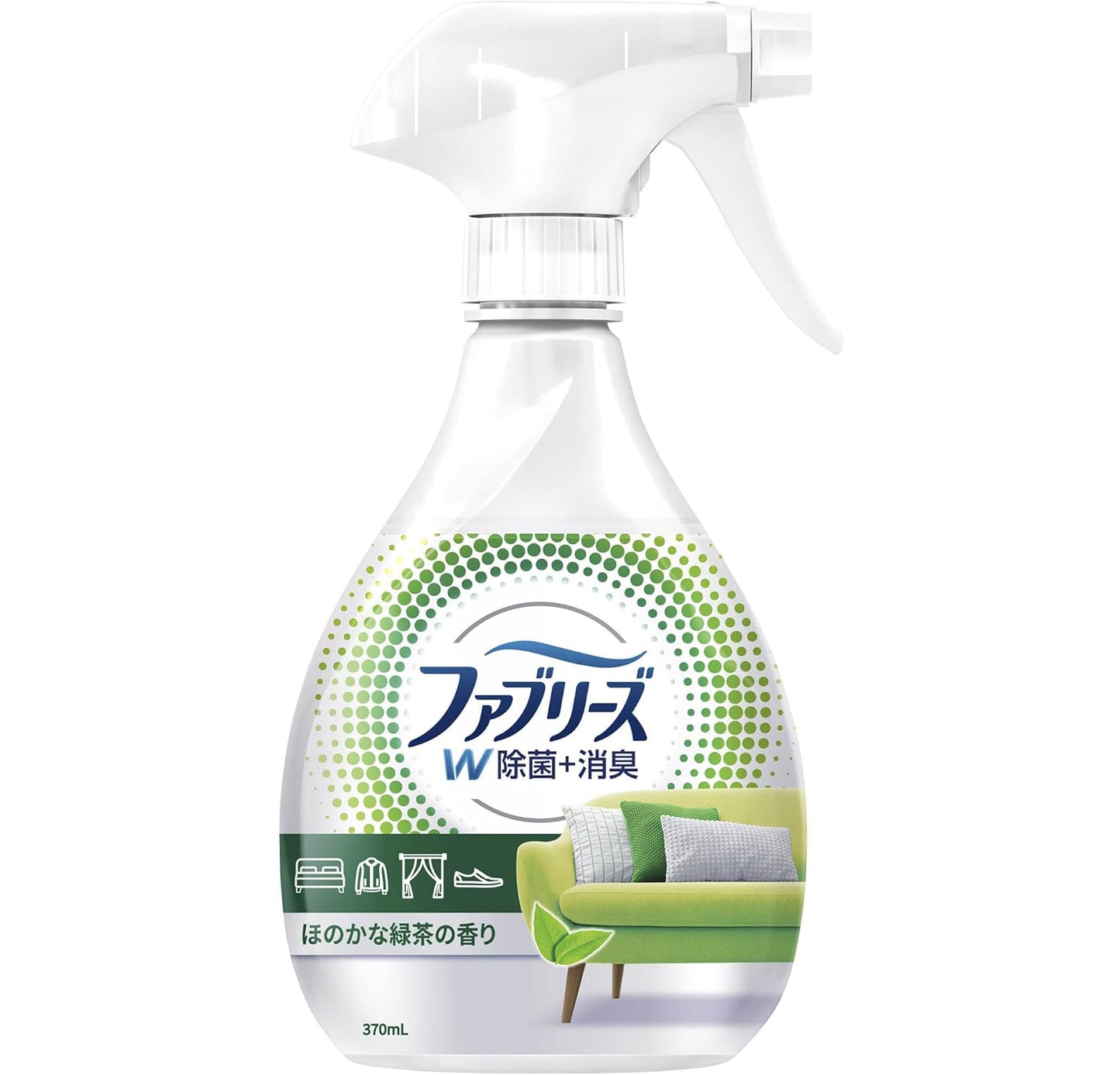 Febreze W - Deodorizing and disinfecting spray for fabrics and clothes 370ml - Green Tea Scent