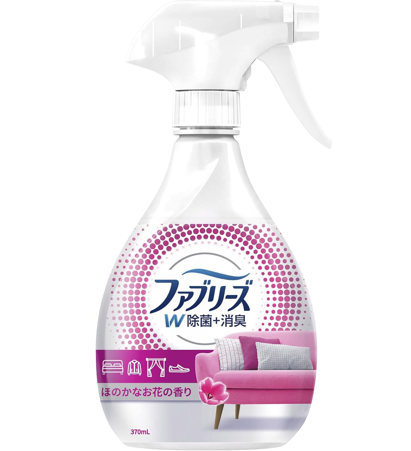 Febreze W - Deodorizing and disinfecting spray for fabrics and clothes 370ml - Floral Scent