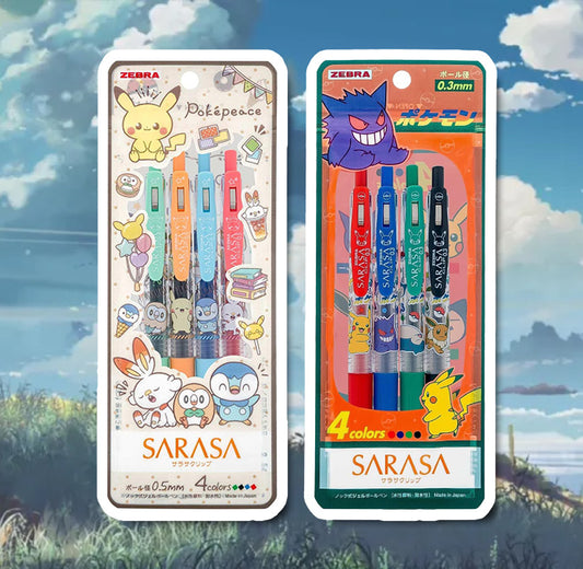 8 Pens Sarasa Pokémon Kit