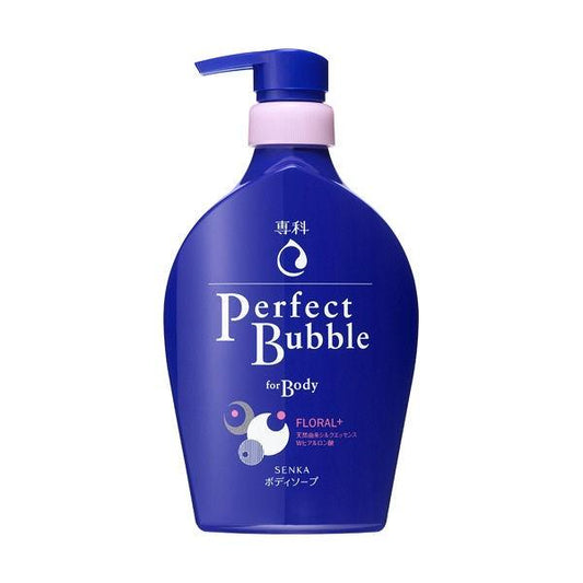 Senka Perfect Bubble for Body - Soap Odor Care - Floral Plus - 500ml